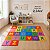 Tapete Tatame Infantil Eva Bebê Alfabeto 26Placas 30x30cm - Imagem 2