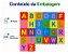 Tapete Tatame Infantil Eva Bebê Alfabeto 26Placas 30x30cm - Imagem 1