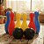 Jogo Boliche Infantil 6 Pinos 28cm 2 Bolas 10cm Colorido - Imagem 6