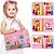 Maleta Educativa Montessori Sensorial Brinquedo 25 Atividades Rosa - Imagem 5
