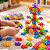 Blocos De Montar Estrela Infantil Educativo Didático - Imagem 2