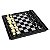 Jogo De Xadrez Magnético Tabuleiro Dobrável Portátil 19x19cm - Imagem 3