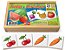 Brinquedo Educativo Jogo De Memória Frutas E Hortaliças 40 Peças - Imagem 1