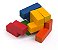 Brinquedo Educativo Cubo Mosaico Componível Com 7 Peças - Imagem 3