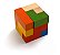 Brinquedo Educativo Cubo Mosaico Componível Com 7 Peças - Imagem 1