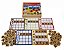 Jogo Educativo Loto Leitura 105 Peças De MDF Cx De Madeira - Imagem 1