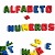 Alfanúmeros Coloridos Em Madeira 56 Peças - Alfabeto E Números Escolar Infantil Aprendizado Lúdico - Imagem 4