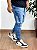 Calça Jeans Super Skinny  Jogger Com Cadarço - Codi Jeans - Imagem 5