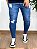 Calça Jeans Super Skinny Cargo Fita Lateral - Codi Jeans - Imagem 1