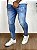 Calça Jeans Super Skinny Clara Destroyed Com Respingo - Jay - Imagem 4