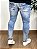 Calça Jeans Super Skinny Destroyed Forro Direito - Creed - Imagem 4