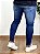 Calça Jeans Super Skinny Escura Sem Rasgo - City Denim - Imagem 5