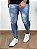 Calça Jeans Super Skinny Média Rasgo No Joelho - City Denim - Imagem 3