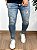 Calça Jeans Super Skinny Paris Destroyed - City Denim - Imagem 1