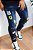 Calça Jeans Super Skinny Lavagem Escura Com Patch - Jay Jones - Imagem 4