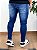 Calça Jeans Super Skinny Respingos Laranja/Branco - Jay Jones - Imagem 3