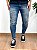 Calça Super Skinny Com Escritas Silk Lateral - Codi Jeans - Imagem 1