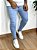 Calça Super Skinny Lavagem Clara Básica - Codi Jeans - Imagem 1