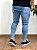 Calça Super Skinny Lavagem média Sem Barra - Codi Jeans - Imagem 3