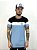 Camiseta Baby Azul and Preto/Branco - Mais 71 - Imagem 1