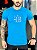 Camiseta Longline Azul Logo Relevo - Fb Clothing - Imagem 2