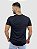 Camiseta Longline Básica Preta Recortes - Martt - Imagem 4