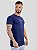 Camiseta Longline Azul Marinho Basic Premium - Fb Clothing - Imagem 2