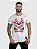 Camiseta Longline Branca Bear Color - Kreta Clothing - Imagem 1