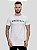 Camiseta Longline Branca Aplique Preto - Maravilla - Imagem 1