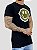 Camiseta Longline Preta Emoji Pedraria - Kreta [ - Imagem 3