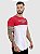 Camiseta Longline Vermelha/Bco Amsterdan - Kreta Clothing [ - Imagem 2