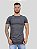 Camiseta Longline Mescla Escritas Metálica - Kreta Clothing # - Imagem 1