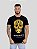 Camiseta Longline Preta Skull Gold Premium - Fb Clothing - Imagem 1