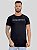 Camiseta Longline Preta Estampa Relevo Brilho - Fb Clothing - Imagem 1
