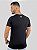 Camiseta Longline Preta Estampa Relevo Brilho - Fb Clothing - Imagem 3