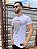 Camiseta Longline Branca Skull Strass Collors - Kreta [ - Imagem 2