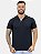 Camiseta Polo Preta Basic Logo Colors - Industries - Imagem 2