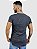 Camiseta Longline Cinza Respingos V2 - Kreta # - Imagem 3