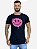 Camiseta Longline Preta Emoji Puff Rosa - Kreta # - Imagem 1