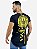 Camiseta Longline Preta Back Smile - Kreta Clothing - Imagem 3