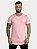 Camiseta Longline Canelada Básica Rosé - Austin Club # - Imagem 1