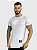 Camiseta Longline Branca Iniciais Paete - Kreta Clothing - Imagem 1
