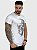 Camiseta Longline Branca Estampa Caveirinhas - John Verdazzi - Imagem 2