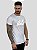 Camiseta Longline Branca Logo Refletivo Cinza - John Verdazzi - Imagem 6