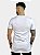 Camiseta Longline Branca Box e Faixa Cinza - Maravilla - Imagem 3
