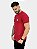 Camiseta Longline Vermelha Brasão No Peito - Fb Clothing - Imagem 2