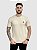 Camiseta Longline Caqui Brasão No Peito - Fb Clothing - Imagem 1