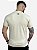 Camiseta Longline Caqui Brasão No Peito - Fb Clothing - Imagem 4