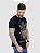 Camiseta Longline Preta Money Colors Strass - Fb Clothing - Imagem 2