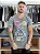 Camiseta Longline Cinza Mickey Strass - Kreta - Imagem 1